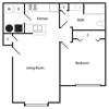 One Bedroom Apartment
